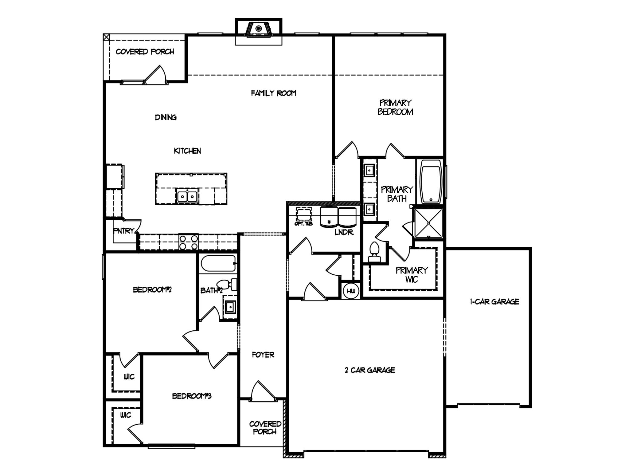 The Oakhurst Opt First Floor 3 Car