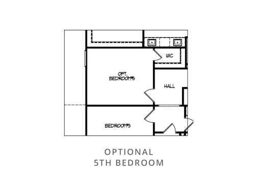 The Farmington Opt 5th Bedroom The Farmington Opt 5th Bedroom
