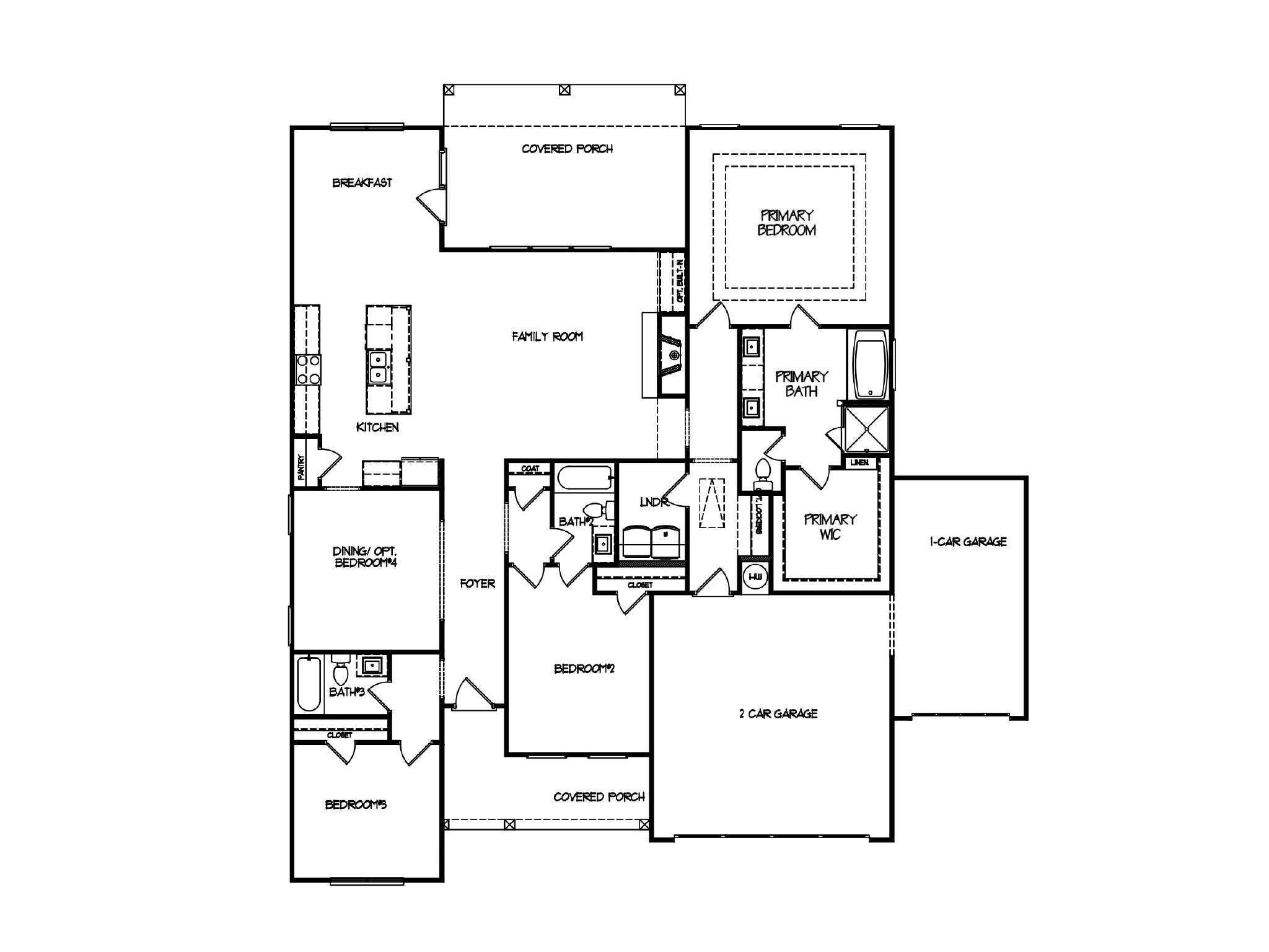 The Rosewood Opt First Floor 3 Car