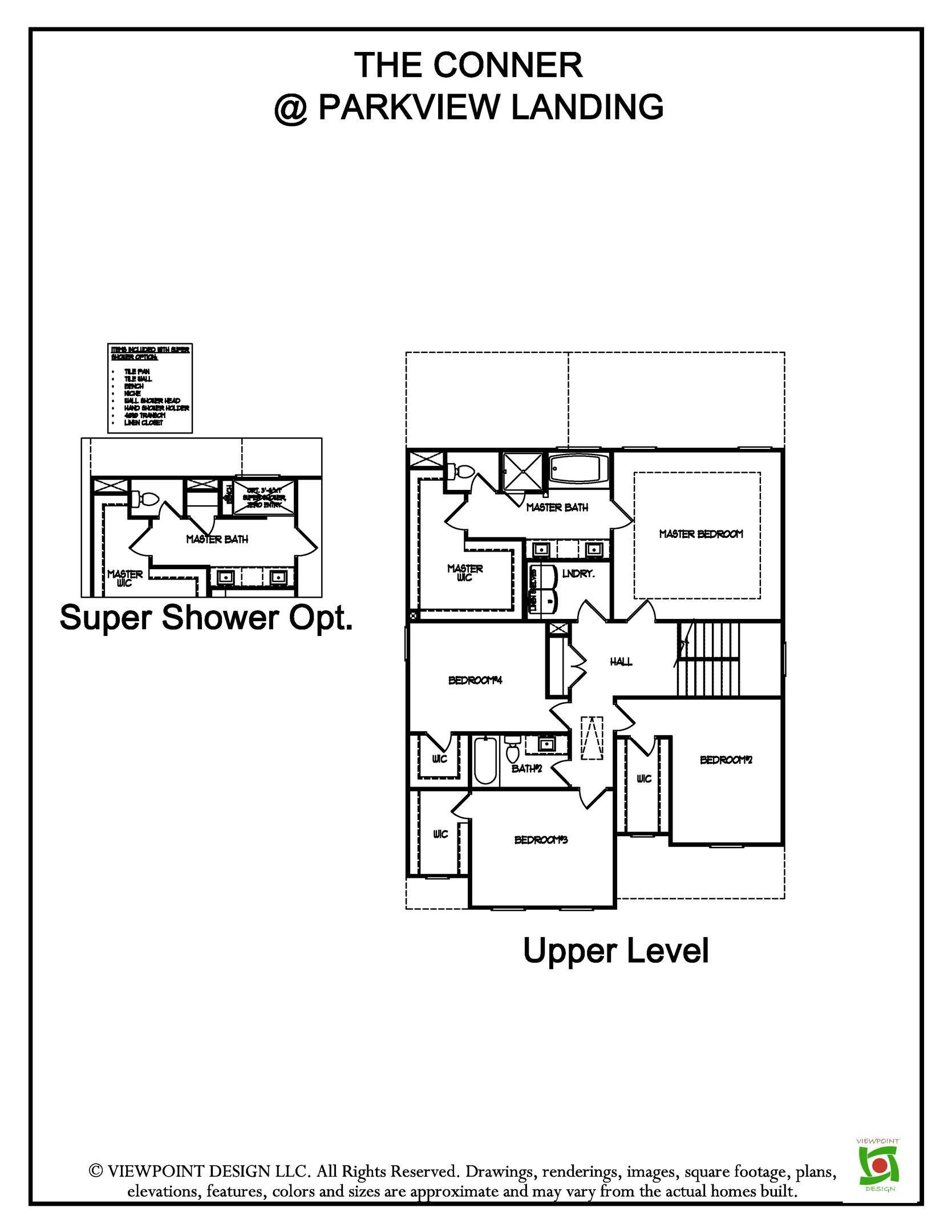The Conner Upper Level Elevation A